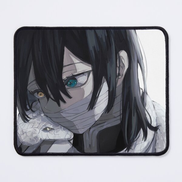 Item preview, Obanai Iguro Demon Slayer Quiet Serpent Gaze Portrait designed and sold by Williamhallano.