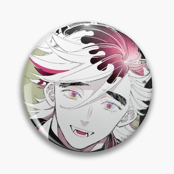 Item preview, Douma Demon Slayer Crown Pose Pastel Manga Portrait designed and sold by Williamhallano.