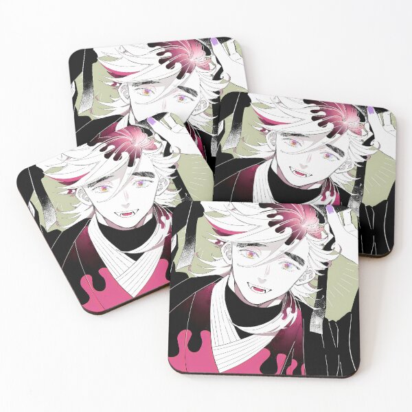 Item preview, Douma Demon Slayer Crown Pose Pastel Manga Portrait designed and sold by Williamhallano.