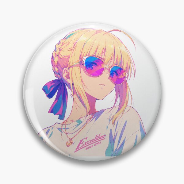 Item preview, Saber (Artoria Pendragon) Pop art style designed and sold by Otaku Atelier.