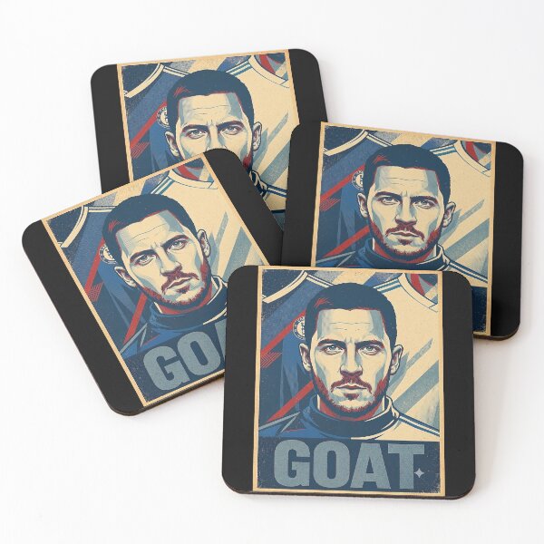 Item preview, Eden Hazard- G.O.A.T Typography designed and sold by delacerdaan.