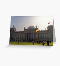 The Reichstag Greeting Card