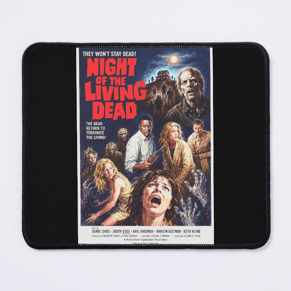 Item preview, Night of the Living Dead (1968) Vintage Horror Movie Poster designed and sold by Mahilis.