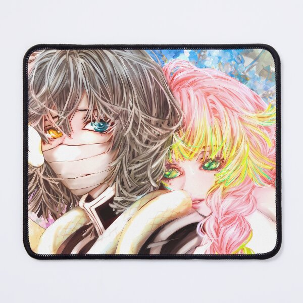 Item preview, Mitsuri Kanroji Demon Slayer Floral Bond Portrait designed and sold by Williamhallano.
