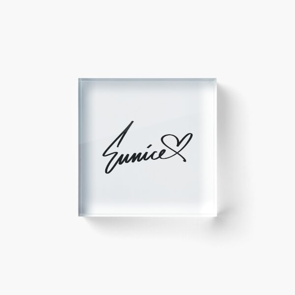 Item preview, Eunice Name Sticker designed and sold by artbyjadmercph.