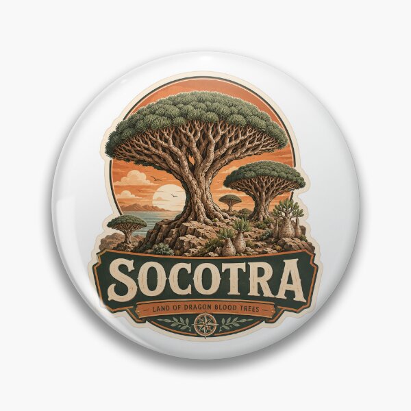 Item preview, Socotra Dragon Tree Island Nature Travel Design designed and sold by ArtsyExplorer.