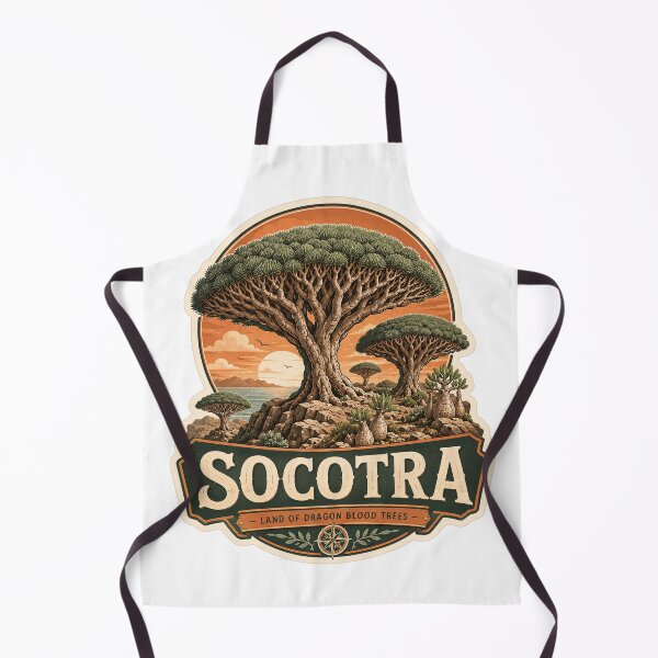 Item preview, Socotra Dragon Tree Island Nature Travel Design designed and sold by ArtsyExplorer.