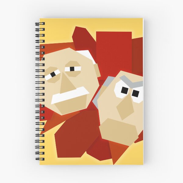 Item preview, Geometric Statler and Waldorf (version 1/2 - full background) designed and sold by Jessiwins19.