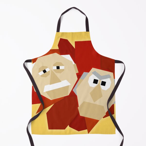 Item preview, Geometric Statler and Waldorf (version 1/2 - full background) designed and sold by Jessiwins19.