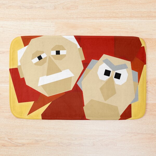 Item preview, Geometric Statler and Waldorf (version 1/2 - full background) designed and sold by Jessiwins19.