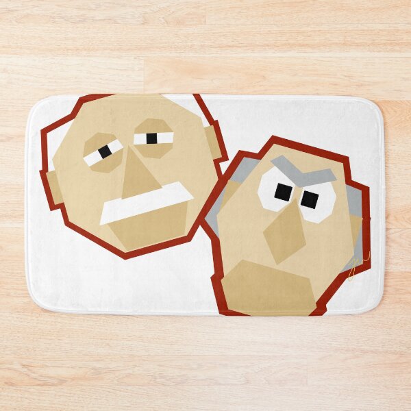 Item preview, Geometric Statler and Waldorf (version 2/2 - no background) designed and sold by Jessiwins19.