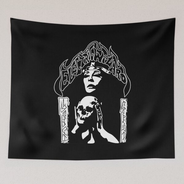 Item preview, Electrics Wizards Flame Skull Art designed and sold by montiezz.