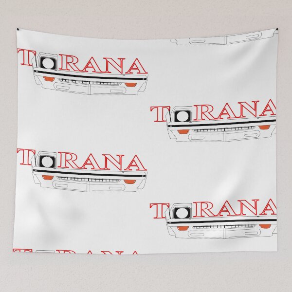Item preview, Torana Front End - Red and White - Light O designed and sold by Naked Drop.