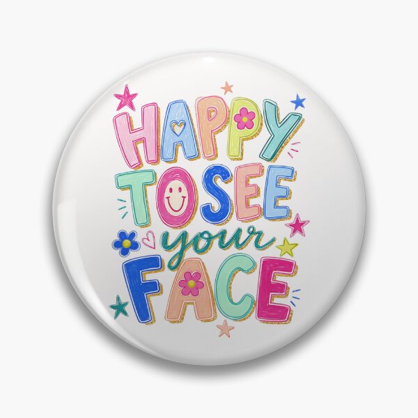 Item preview, Happy to See Your Face Funny Back to School Teacher  designed and sold by jackelmbradyt.