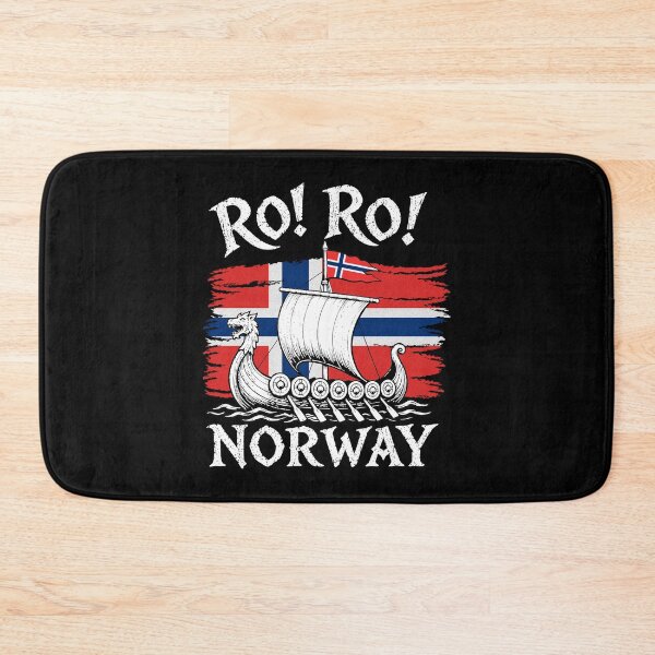 Item preview, Norwegian Viking Ship Norway Flag Row Country Heritage Pride designed and sold by Thudesign85.