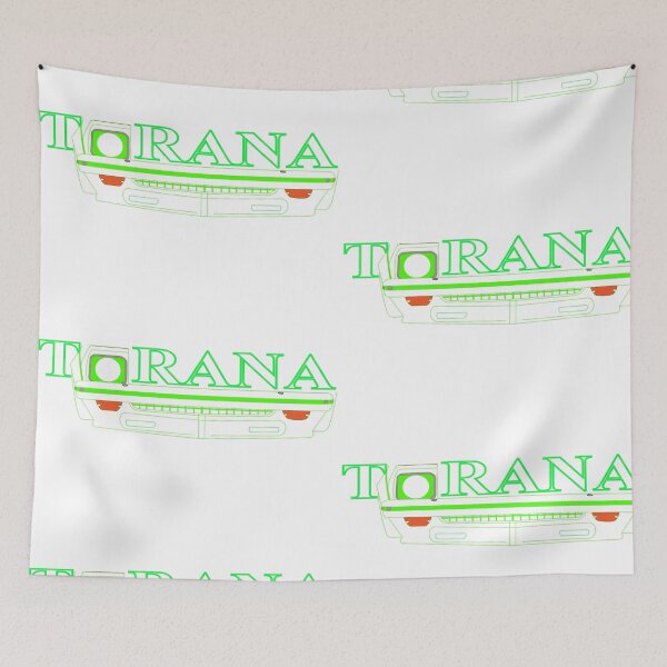 Item preview, Torana Front End - Green and White - Light O designed and sold by Naked Drop.