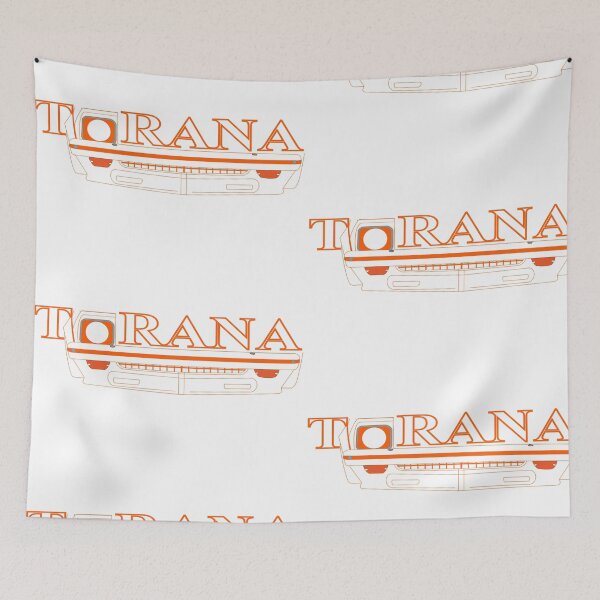 Item preview, Torana Front End - Orange and White - Light O designed and sold by Naked Drop.