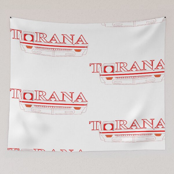 Item preview, Torana Front End - Red and White - Light O designed and sold by Naked Drop.