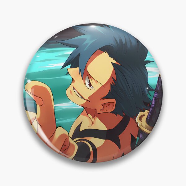 Item preview, Kamina Gurren Lagann Lake Scene Confident Hero Pose designed and sold by GABRIELMURPHY.