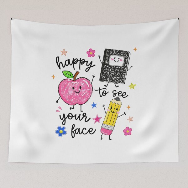 Item preview, Happy to See Your Face Funny Teacher Life  designed and sold by jackelmbradyt.