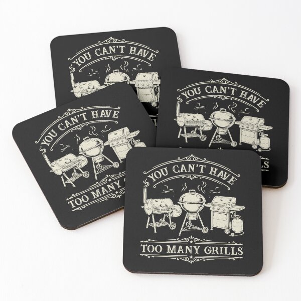 Item preview, You Can't Have Too Many Grills Vintage BBQ designed and sold by charoen-design.