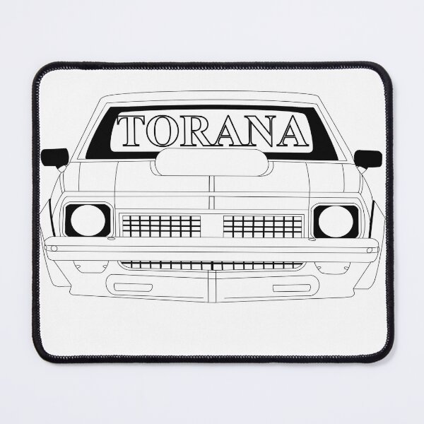 Item preview, Torana Front End - Black and White  designed and sold by Naked Drop.