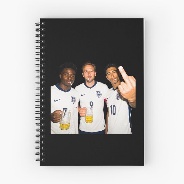 Item preview, England Football Pub, Kane ,Bellingham & Bukayo Saka Middle Finger and Drinking designed and sold by delacerdaan.