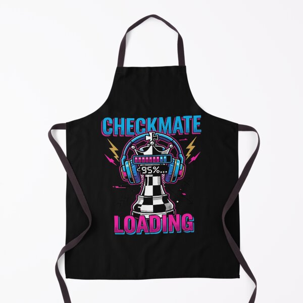 Item preview, Checkmate Loading Chess King With Headphones designed and sold by AvivaCreative.