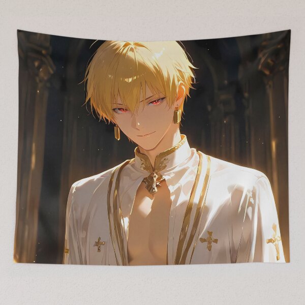Item preview, Gilgamesh Fate Stay Night Divine White Gold Aura designed and sold by GABRIELMURPHY.