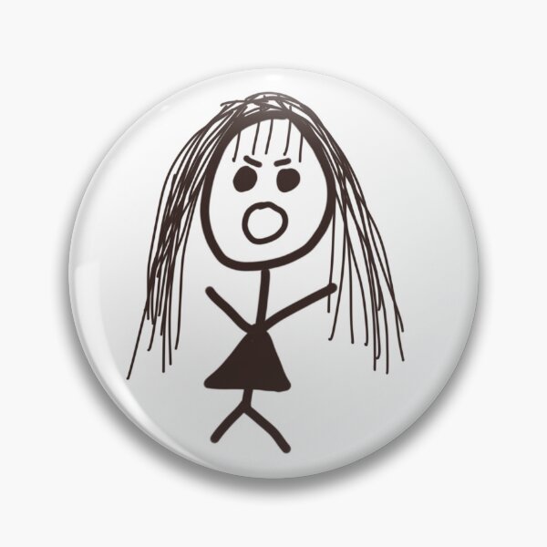 Item preview, Scary Girl Angry designed and sold by sarahlynnoo.