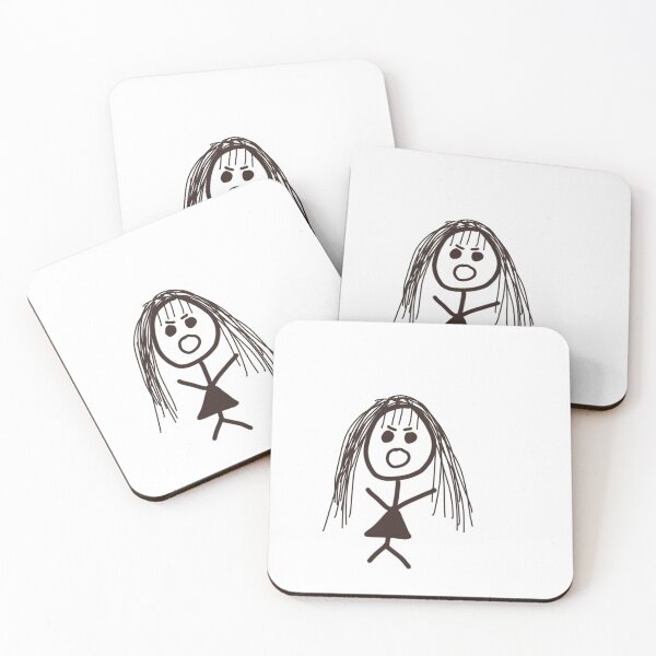 Item preview, Scary Girl Angry designed and sold by sarahlynnoo.