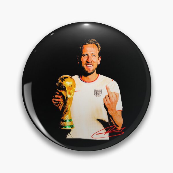 Item preview, Harry Kane Middle Finger England Football Funny designed and sold by delacerdaan.