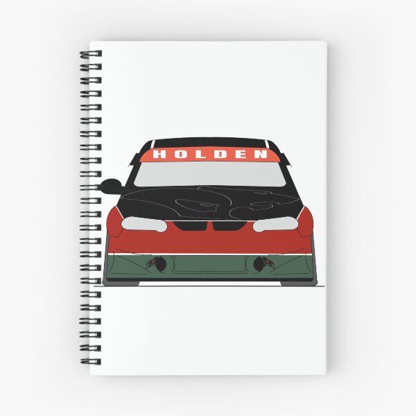 Item preview, Holden V8 Race Car - Black/Red/Green - Lion on the Bonnet designed and sold by Naked Drop.