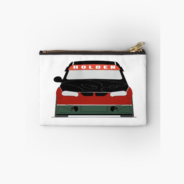 Item preview, Holden V8 Race Car - Black/Red/Green - Lion on the Bonnet designed and sold by Naked Drop.