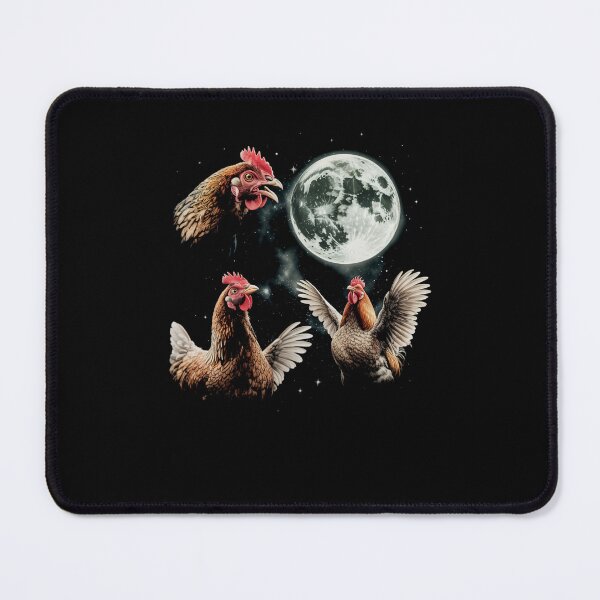 Item preview, Chicken Howling At the Moon Vintage Meme designed and sold by charoen-design.