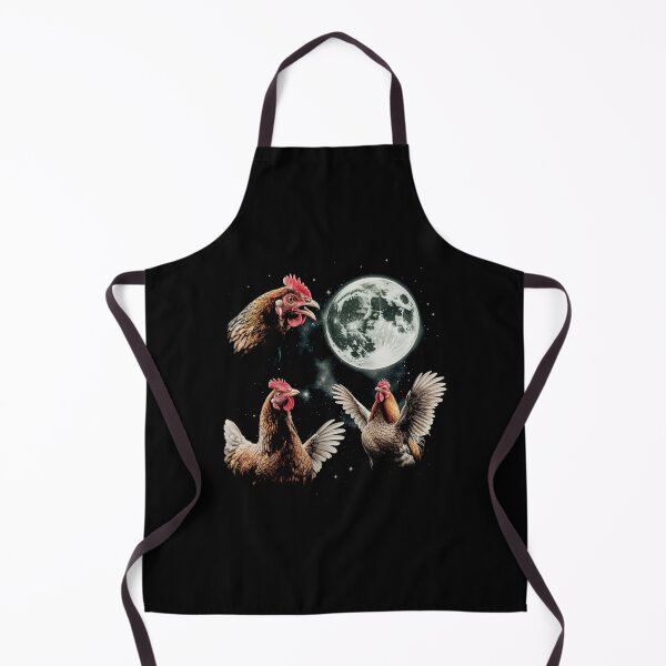 Item preview, Chicken Howling At the Moon Vintage Meme designed and sold by charoen-design.