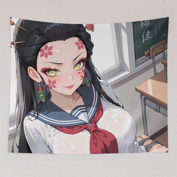 Item preview, Daki Demon Slayer School Day Wink designed and sold by GABRIELMURPHY.