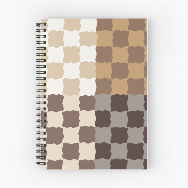 Item preview, Mocha Checkerboard Pattern | Neutral Retro Home Decor designed and sold by nineFlorals.