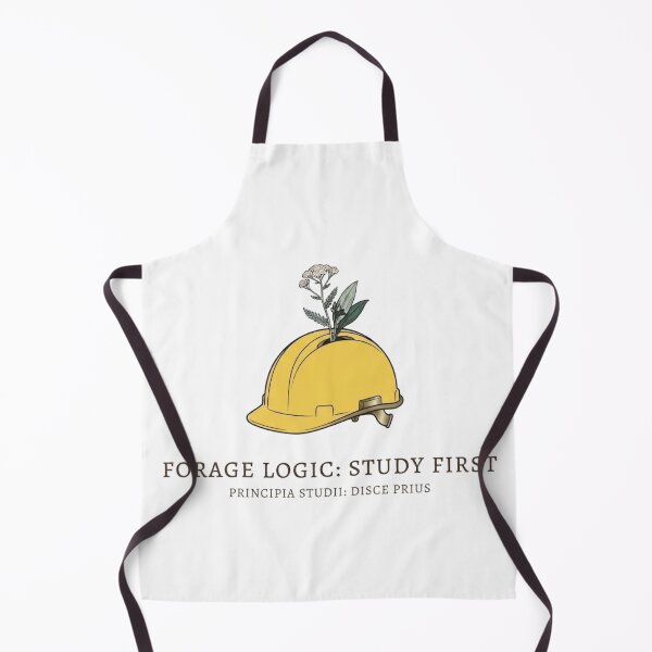 Item preview, Forage Logic: Study First Botanical Safety Illustration T-Shirt designed and sold by VintryOff.