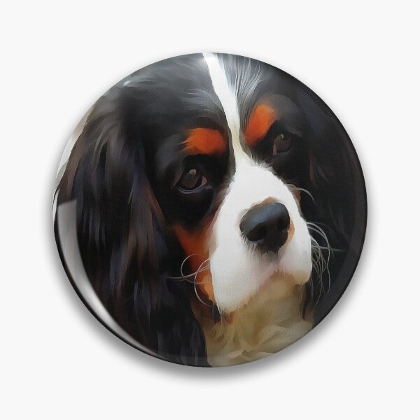 Item preview, Portrait Of A Cavalier King Charles Spaniel designed and sold by taiche.