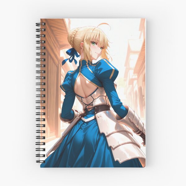Item preview, Saber Fate Stay Night Back View Knight Grace designed and sold by GABRIELMURPHY.