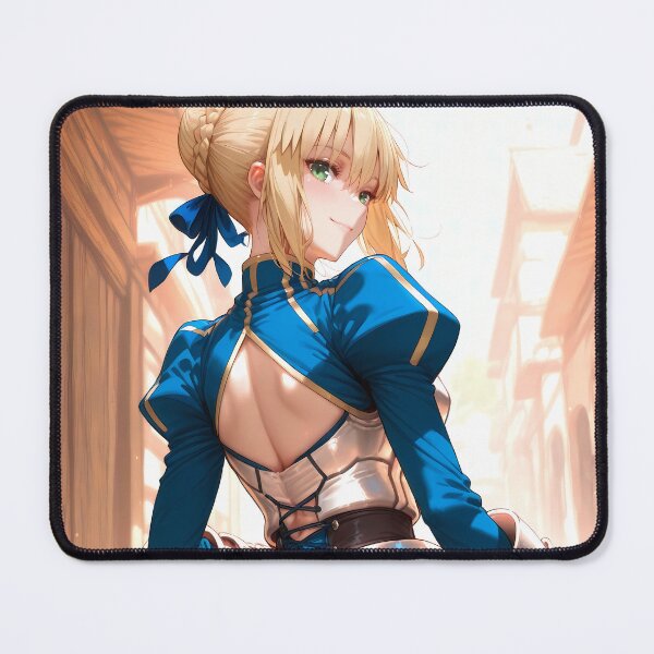 Item preview, Saber Fate Stay Night Back View Knight Grace designed and sold by GABRIELMURPHY.