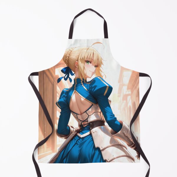 Item preview, Saber Fate Stay Night Back View Knight Grace designed and sold by GABRIELMURPHY.