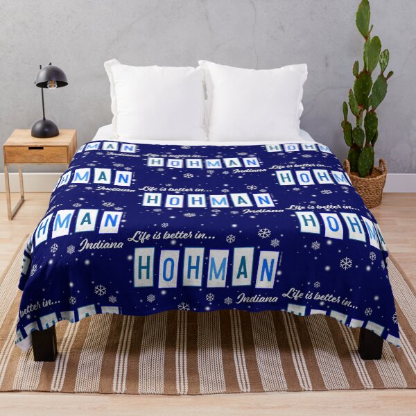 Item preview, Life Is Better In Hohman Blue designed and sold by Normbot2000.