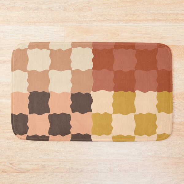 Item preview, Desert Sunset Checkerboard Pattern | Warm Retro Home Decor designed and sold by nineFlorals.