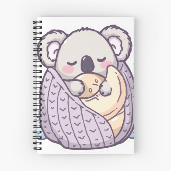 Item preview, Cute Sleepy Koala Sticker | Cozy Kawaii Koala Sleeping Gift designed and sold by Stylestickers55.