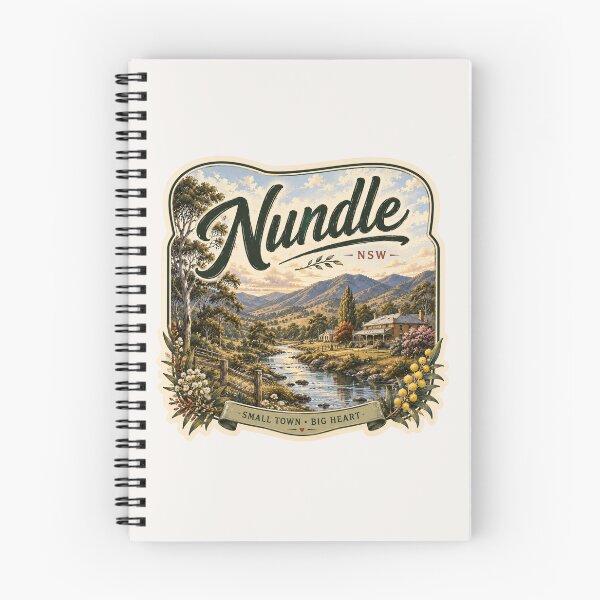 Item preview, Nundle Village in New South Wales designed and sold by PamLeeDesign.