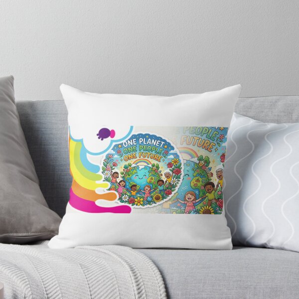 Item preview, One planet, one people, one earth  designed and sold by Ink & Spark...