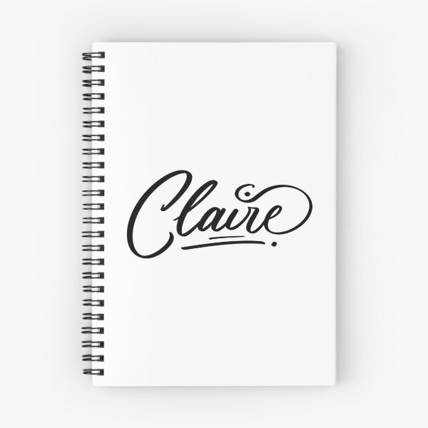Item preview, Claire Name Calligraphy Design sticker designed and sold by artbyjadmercph.