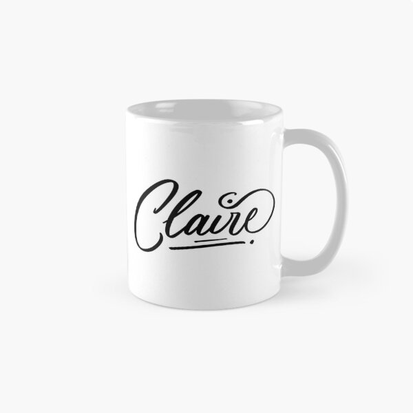 Item preview, Claire Name Calligraphy Design sticker designed and sold by artbyjadmercph.